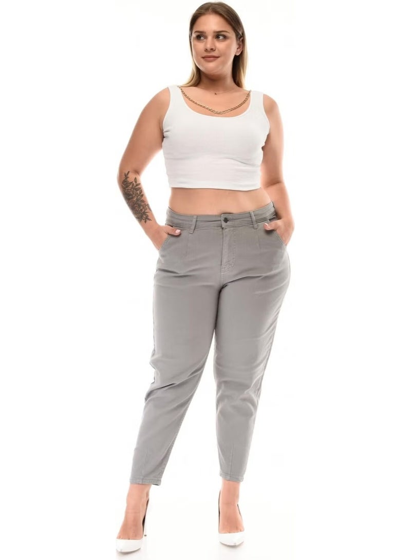 Cedy Denim جينز موم بليت بحجم زائد للنساء C600 - Image 2